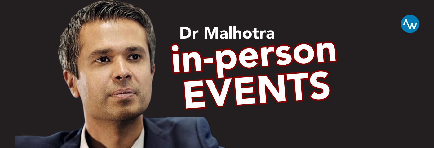 Dr Aseem Malhotra touring Australia